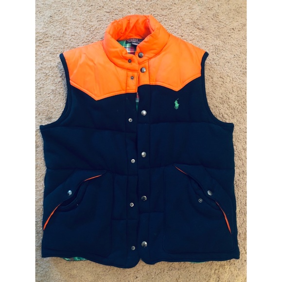 men's polo winter vest